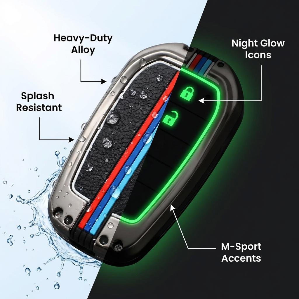 Metal Key Cover for Toyota Corolla Cross / CHR_img_2