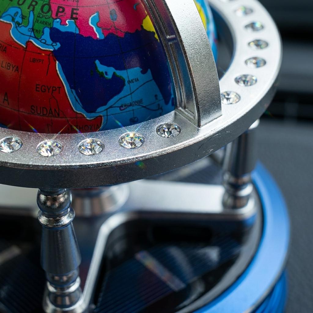 Globe Solar Car Rotating Dashboard Air Freshener_img_6