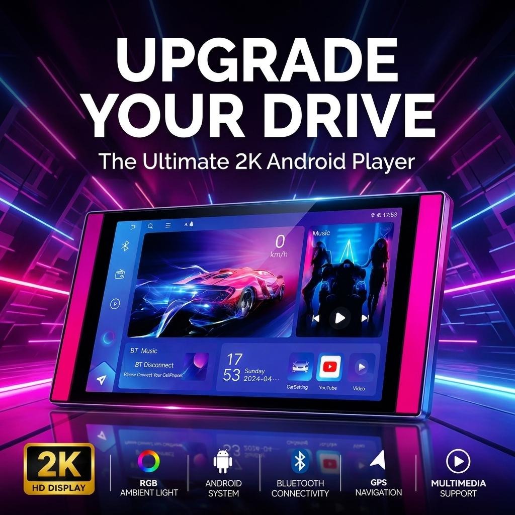 DriveONE 2K Android Player with Ambient Light (4GB+64GB)_img_6