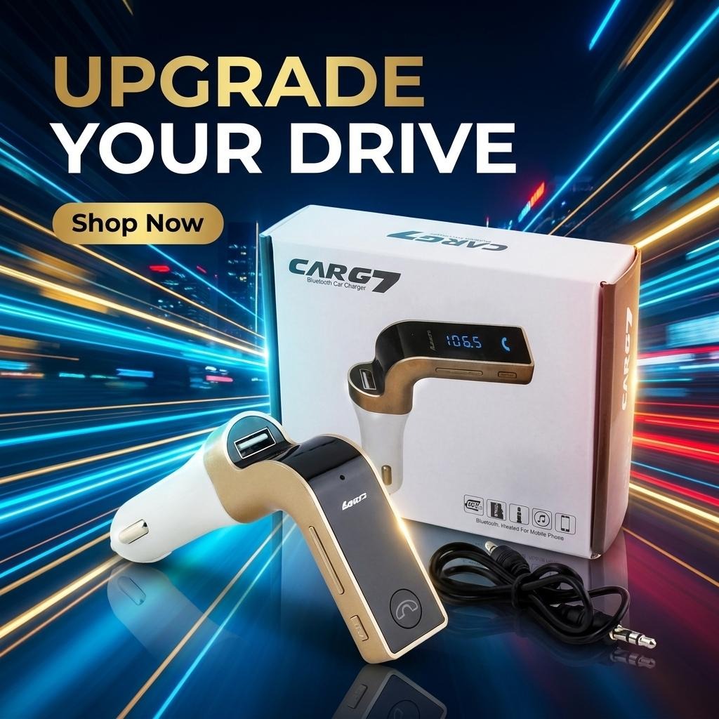 Car G7 Bluetooth Car Charger FM Transmitter_img_5