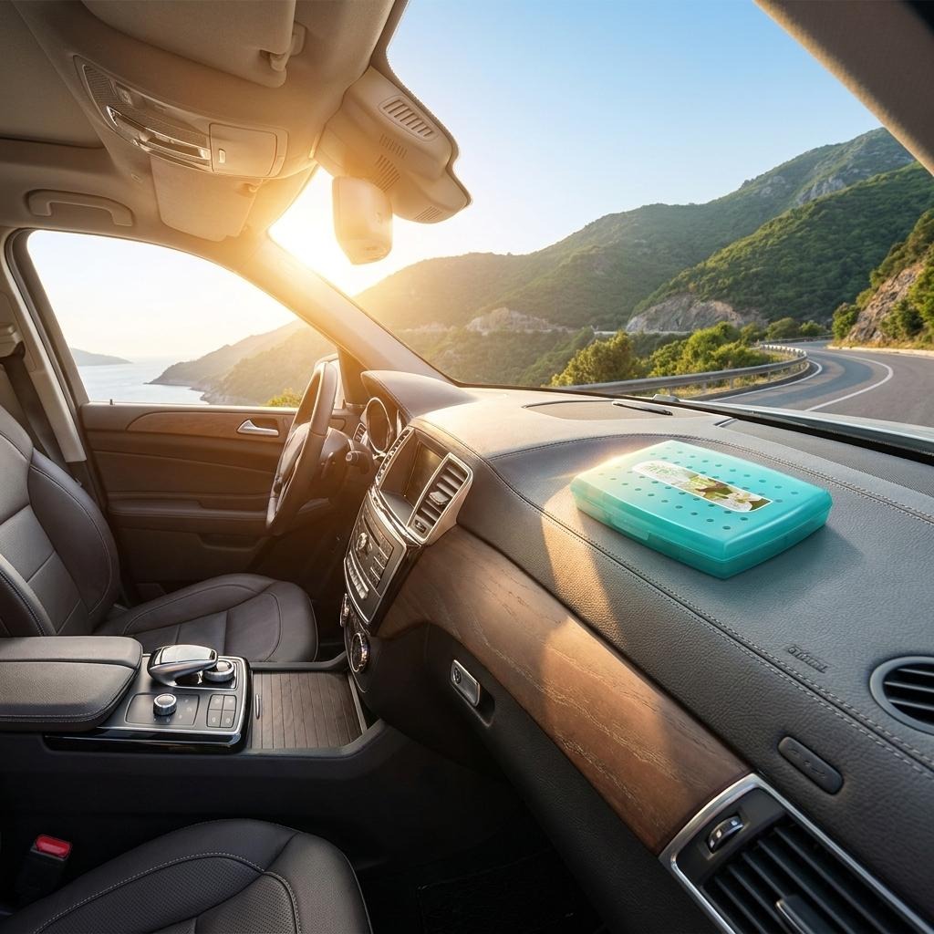 Sameili 380g Odor Eliminator Car & Home Air Freshener Gel Box (消臭王) – Extra Large Spill-Proof Cabin Deodorizer_img_10