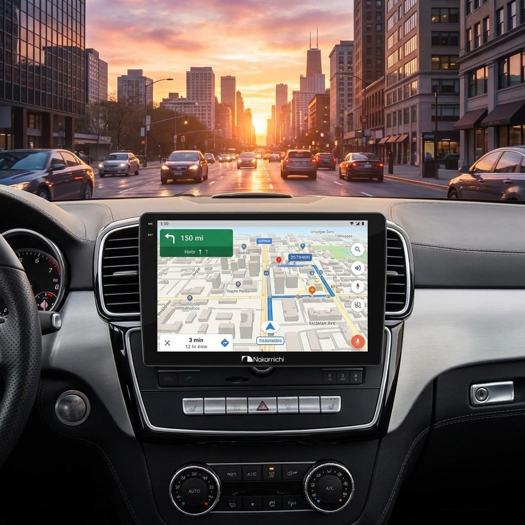 Nakamichi NAM5240 HD IPS Touchscreen Car Android Multimedia Receiver_img_4