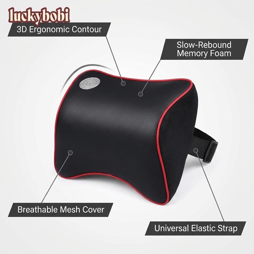 Car Neck Pillow 3D Memory Foam Cushion_img_5