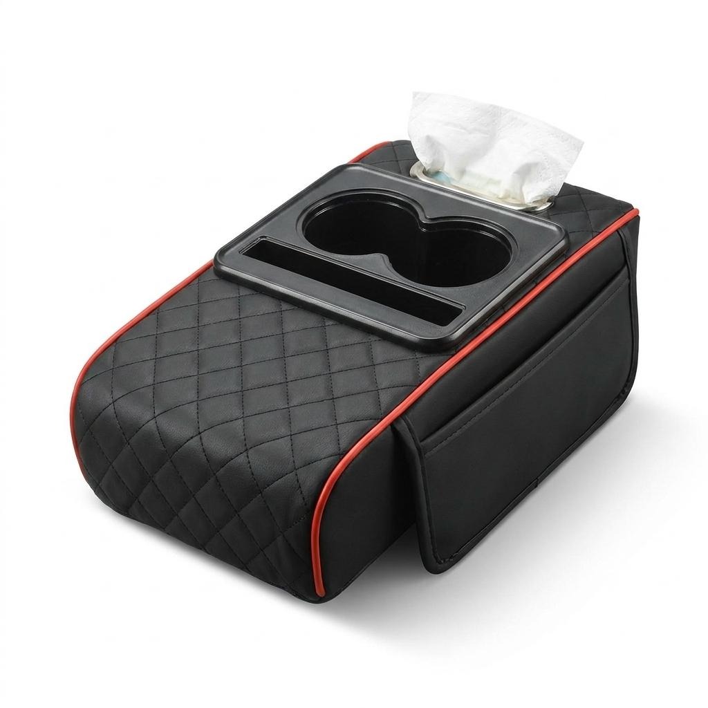 Multifunctional Car Console Armrest Organizer_img_1