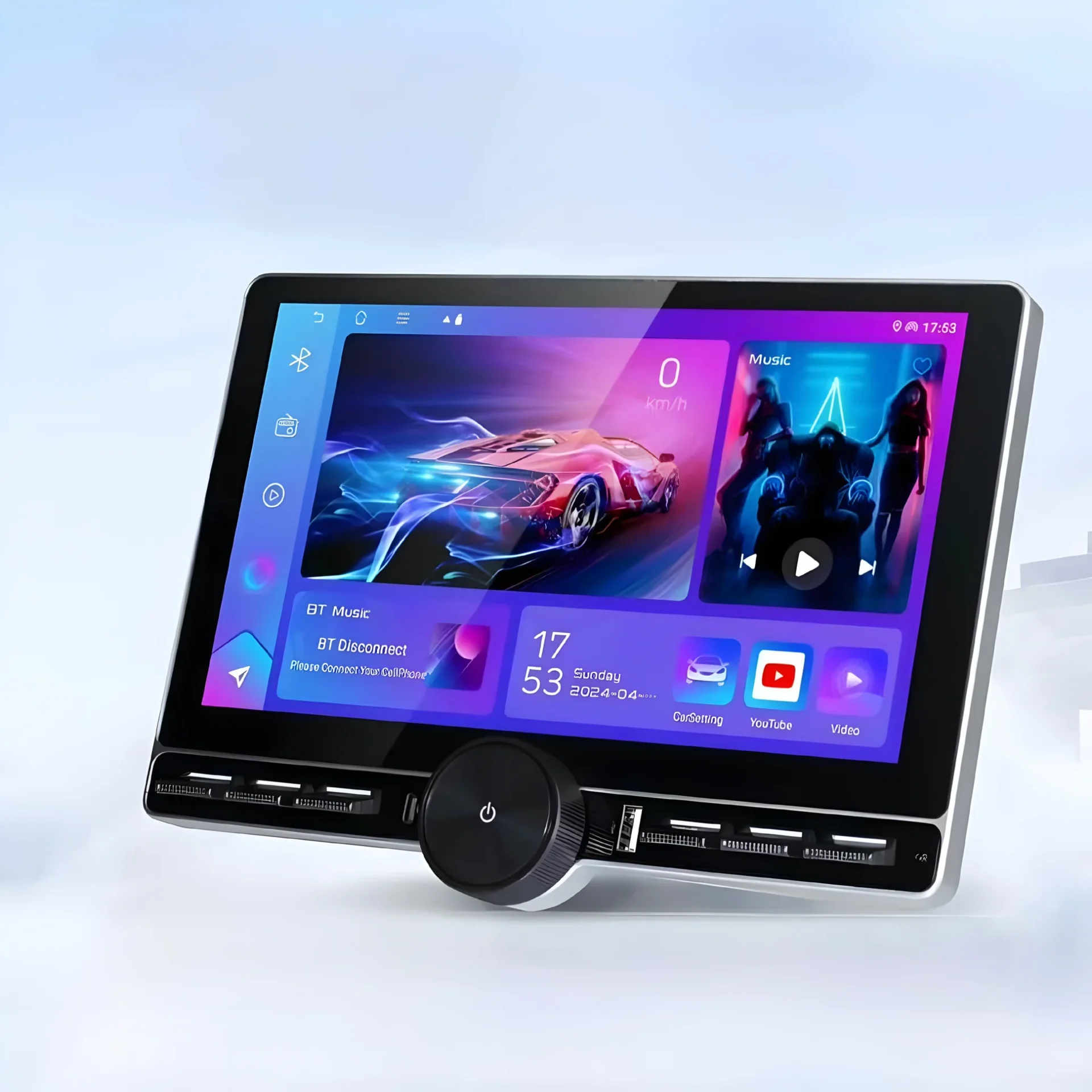 DriveONE 2K 10.8 inch Android Player with Single Knob_img_4