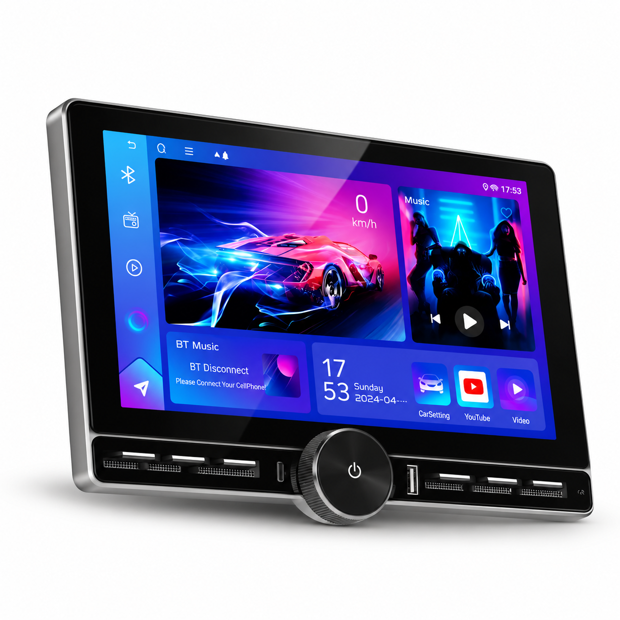 DriveONE 2K 10.8 inch Android Player with Single Knob_img_0