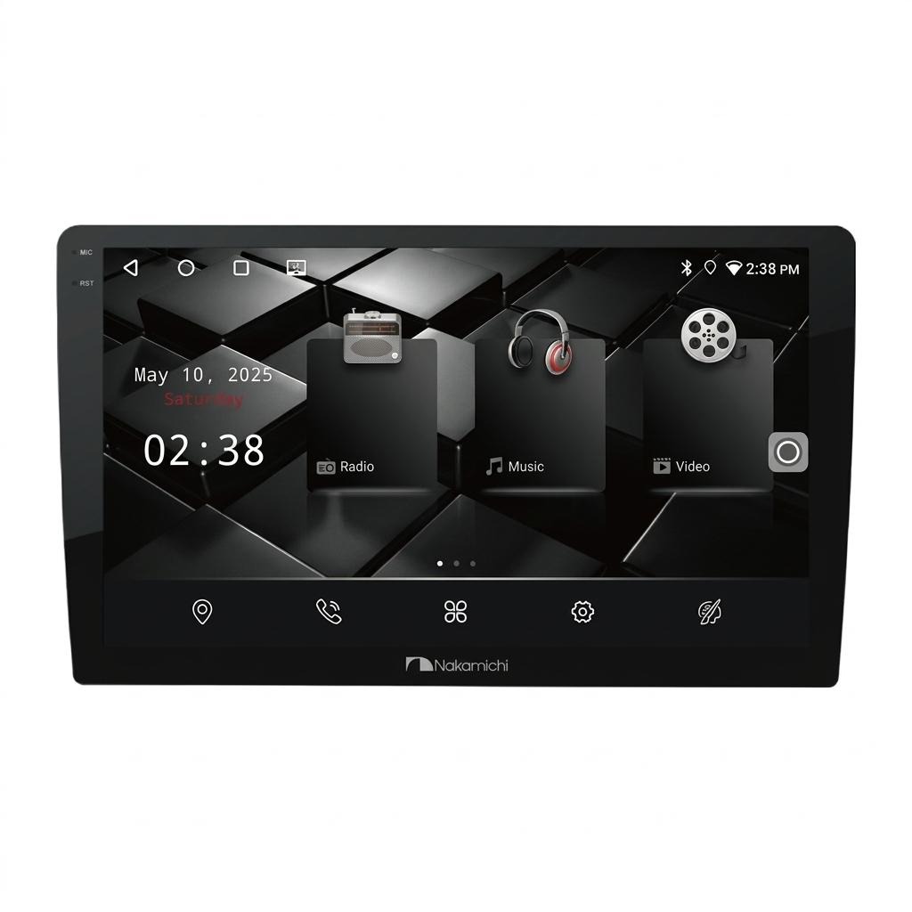 Nakamichi NAM5240 HD IPS Touchscreen Car Android Multimedia Receiver_img_1