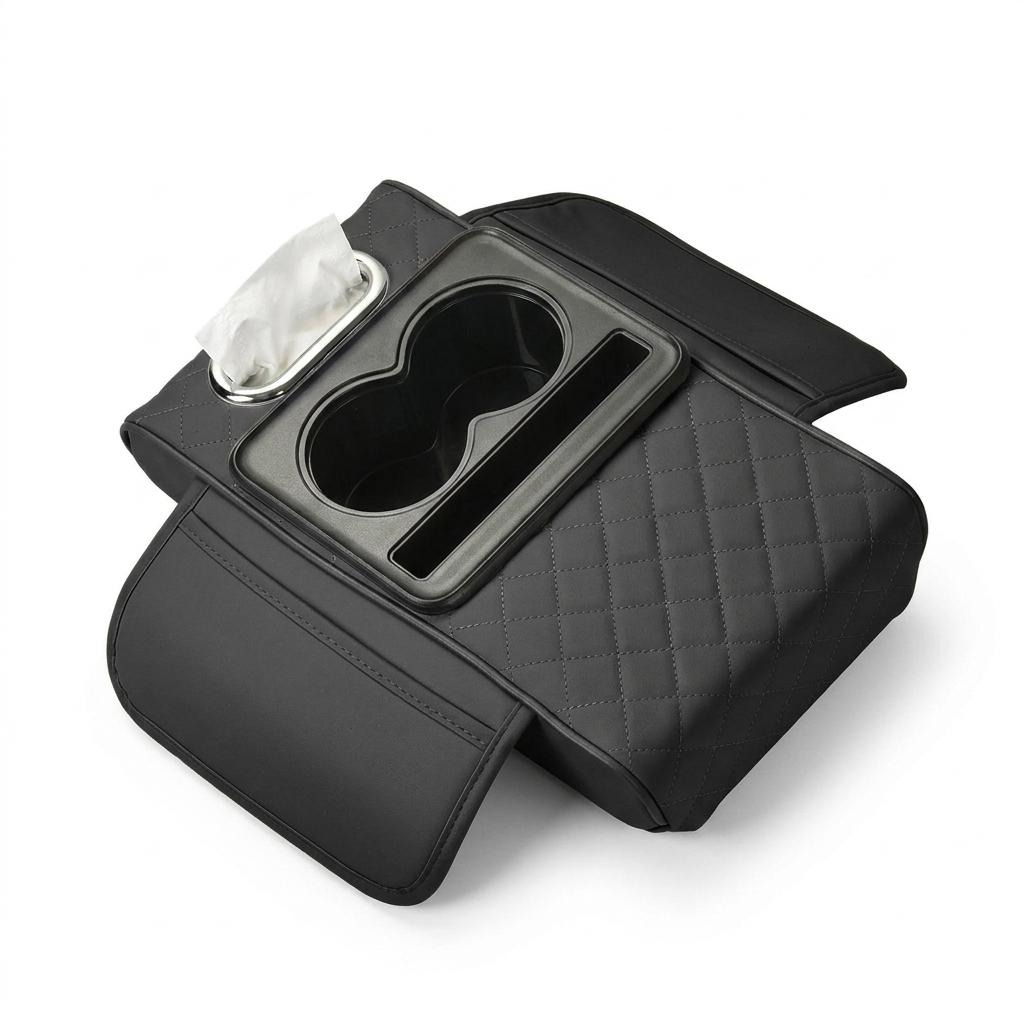 Multifunctional Car Console Armrest Organizer