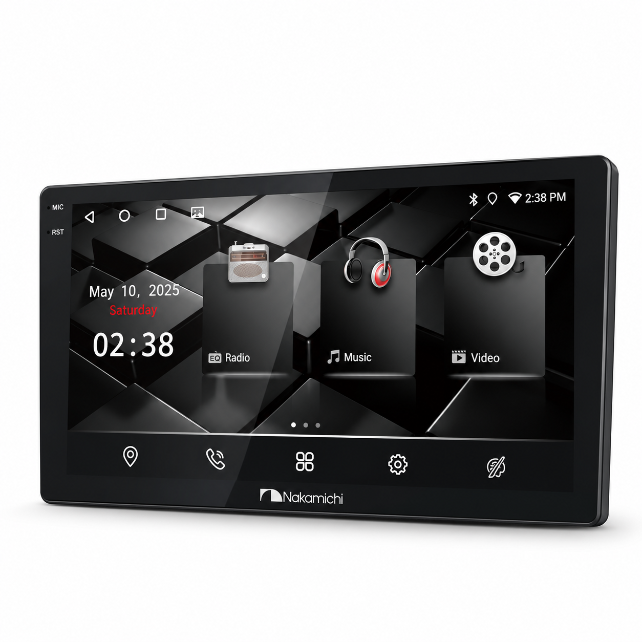 Nakamichi NAM5240 HD IPS Touchscreen Car Android Multimedia Receiver_img_0