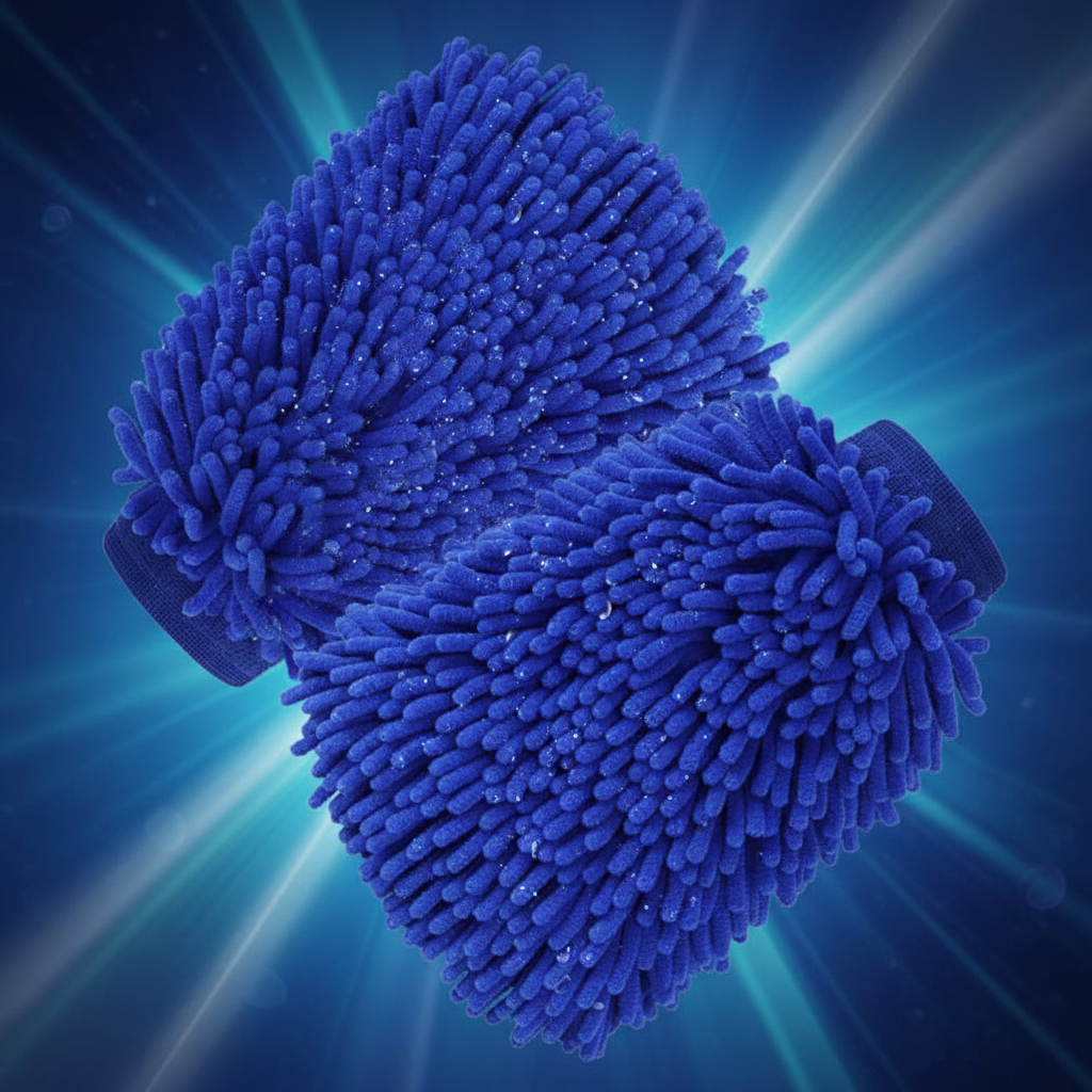 Blue Microfiber Wash Mitts_img_7