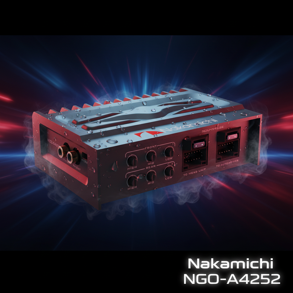 Nakamichi NGO-A4252 – 4 CHANNEL POWER AMPLIFIER_img_3