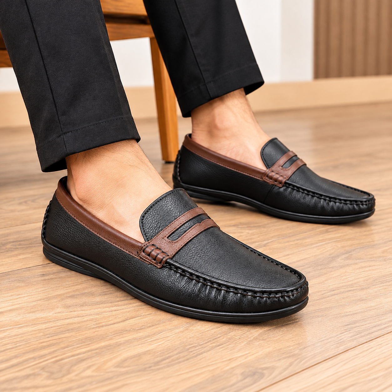 Urban Elegance Loafer (Black)