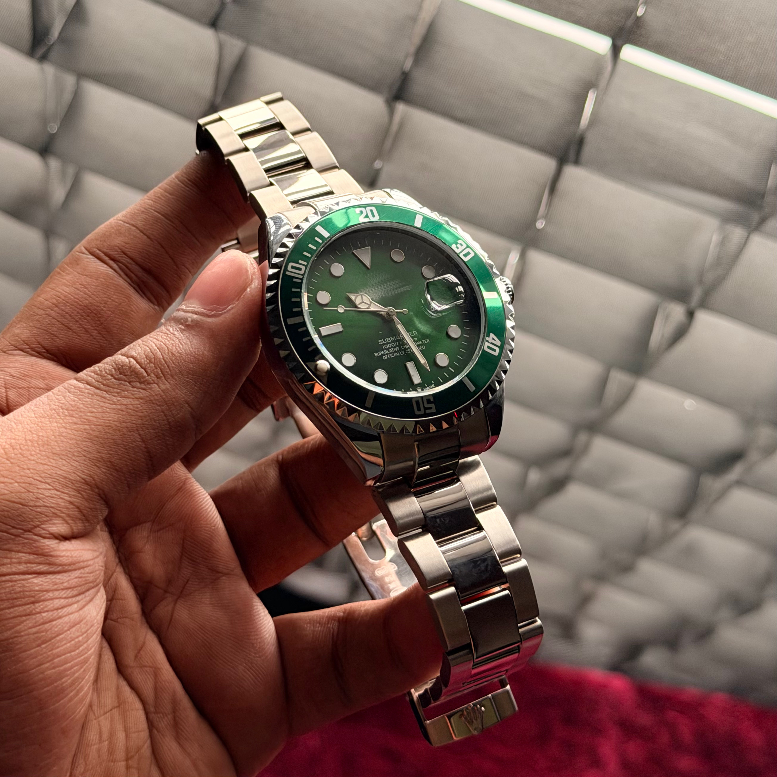 Green Submariner Watch