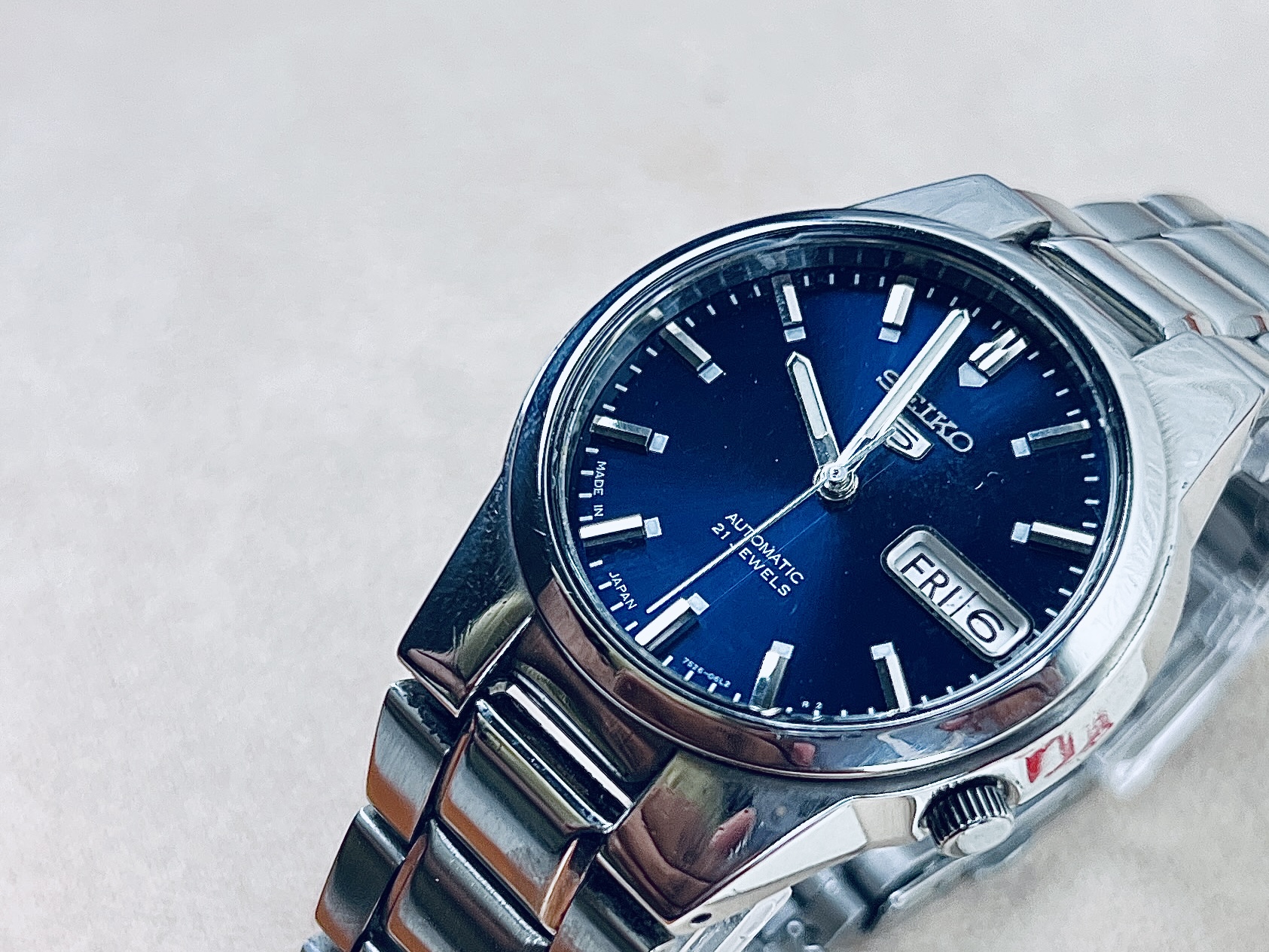 Seiko 5 Automatic 7S26-02L0 Blue Dial