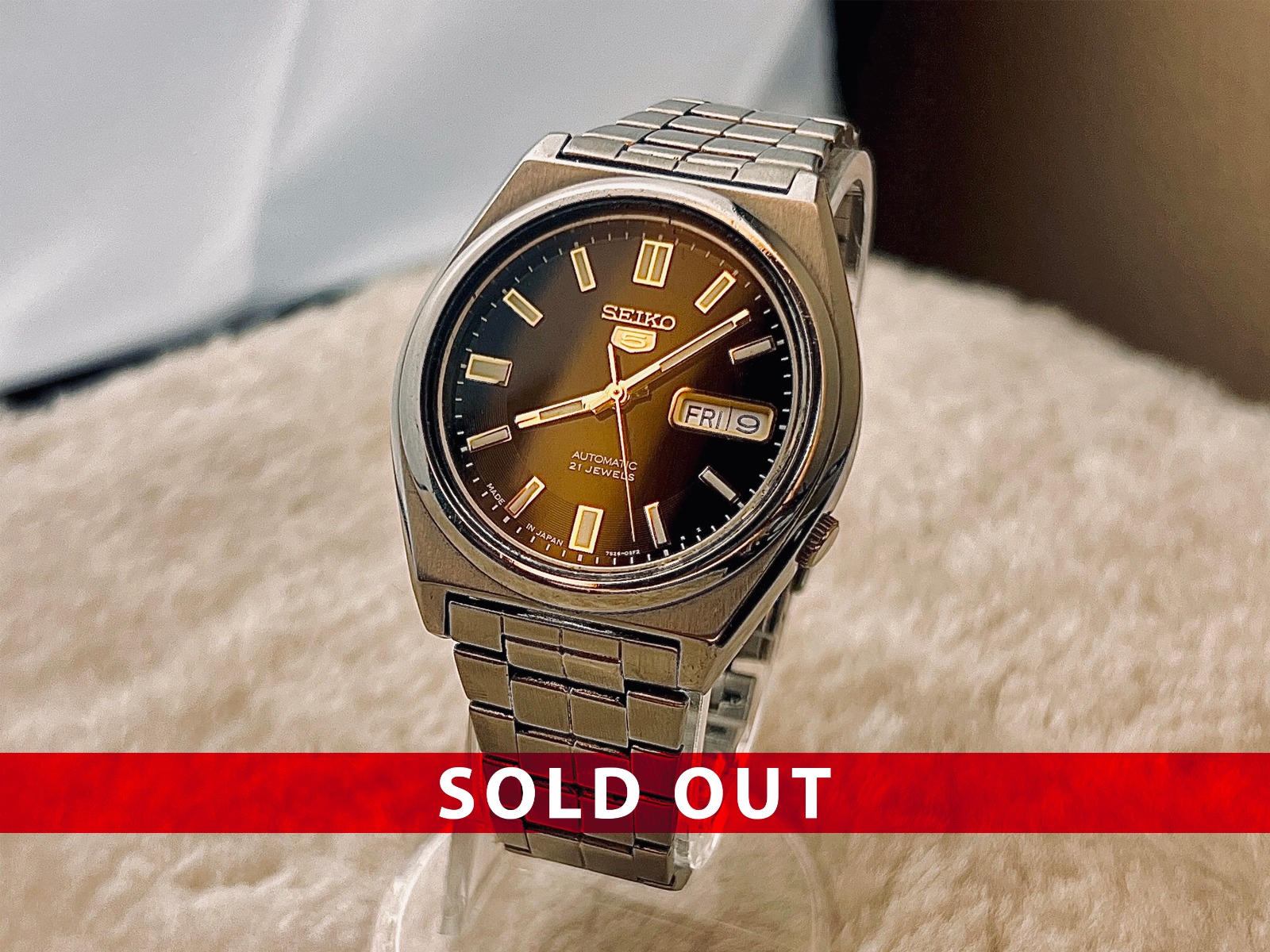 Seiko 5 Automatic Caliber-7S26A (21 Jewel) thumbnail 4