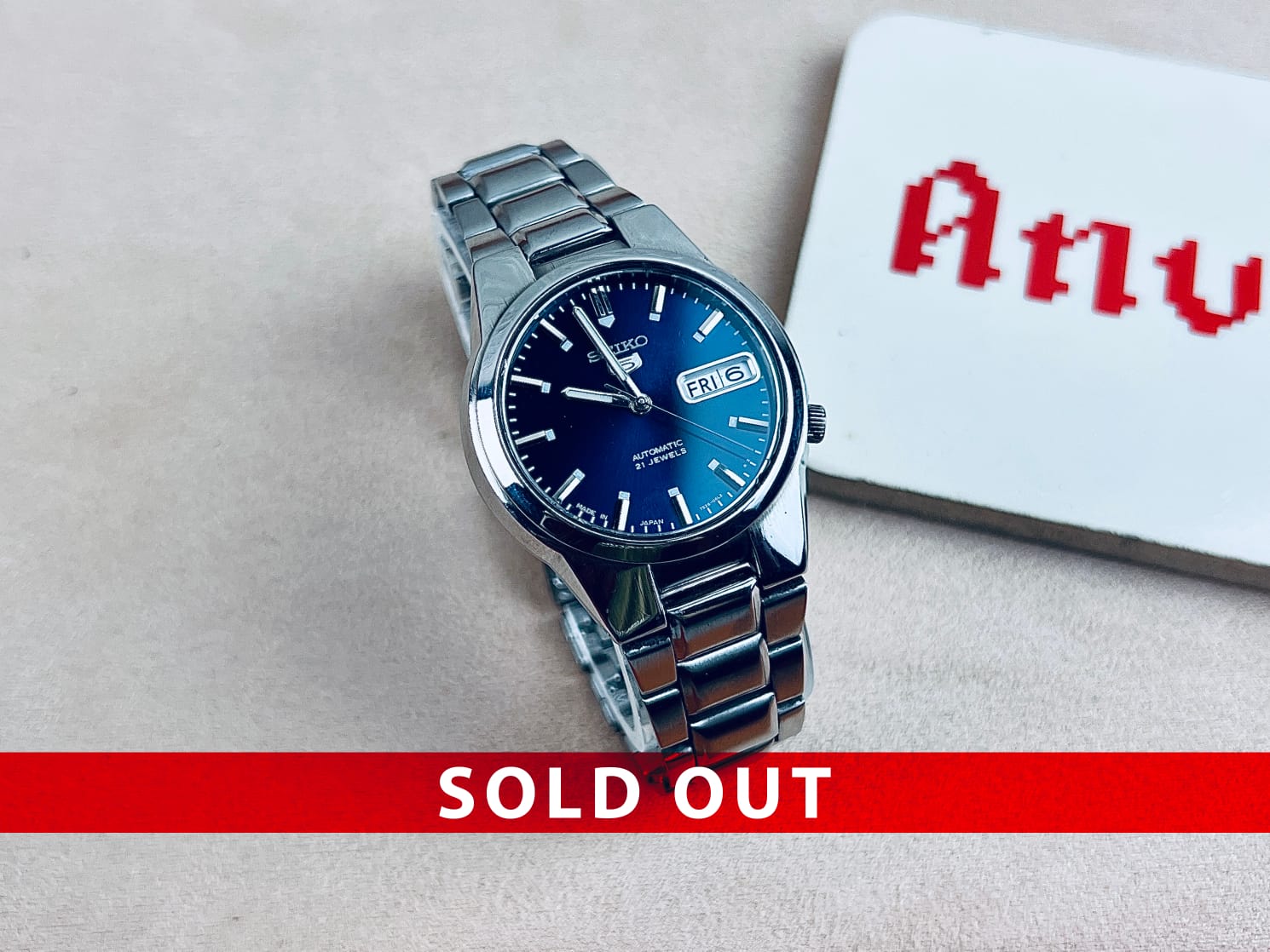 Seiko 5 Automatic 7S26-02L0 Blue Dial thumbnail 4