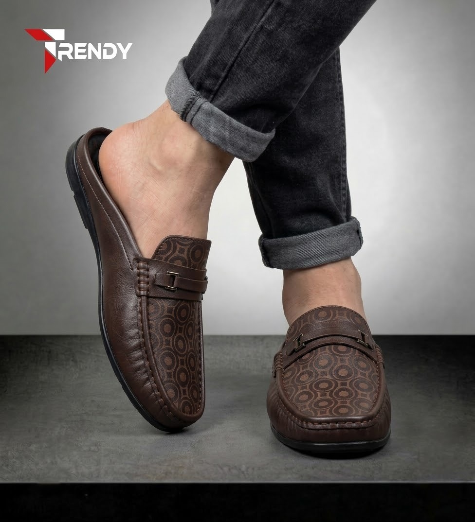 Premium Leather Half Loafer