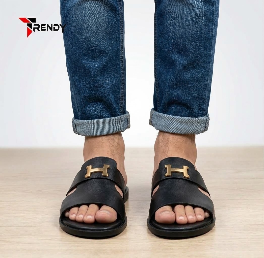 Leather H-Slide