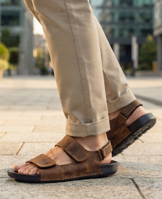Ranger Belt Leather Sandal