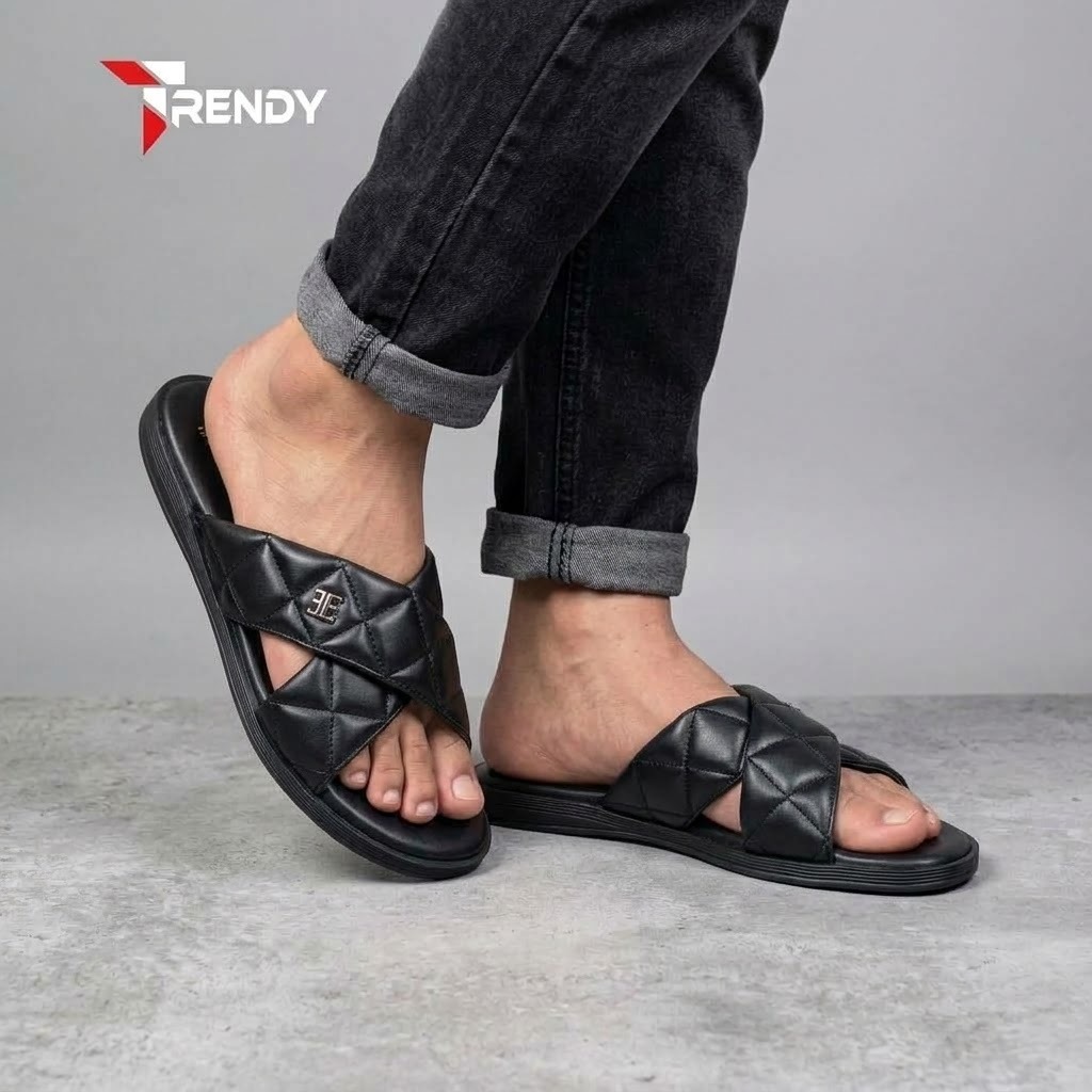 Classic Leather Cross Sandal