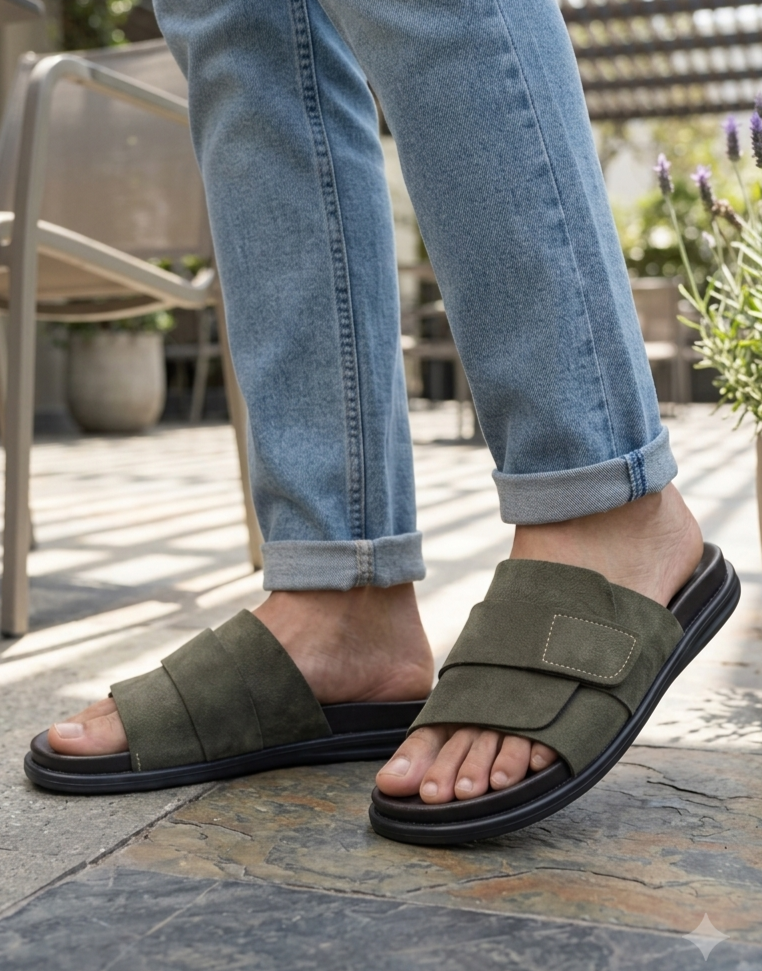 Classic Suede Slide