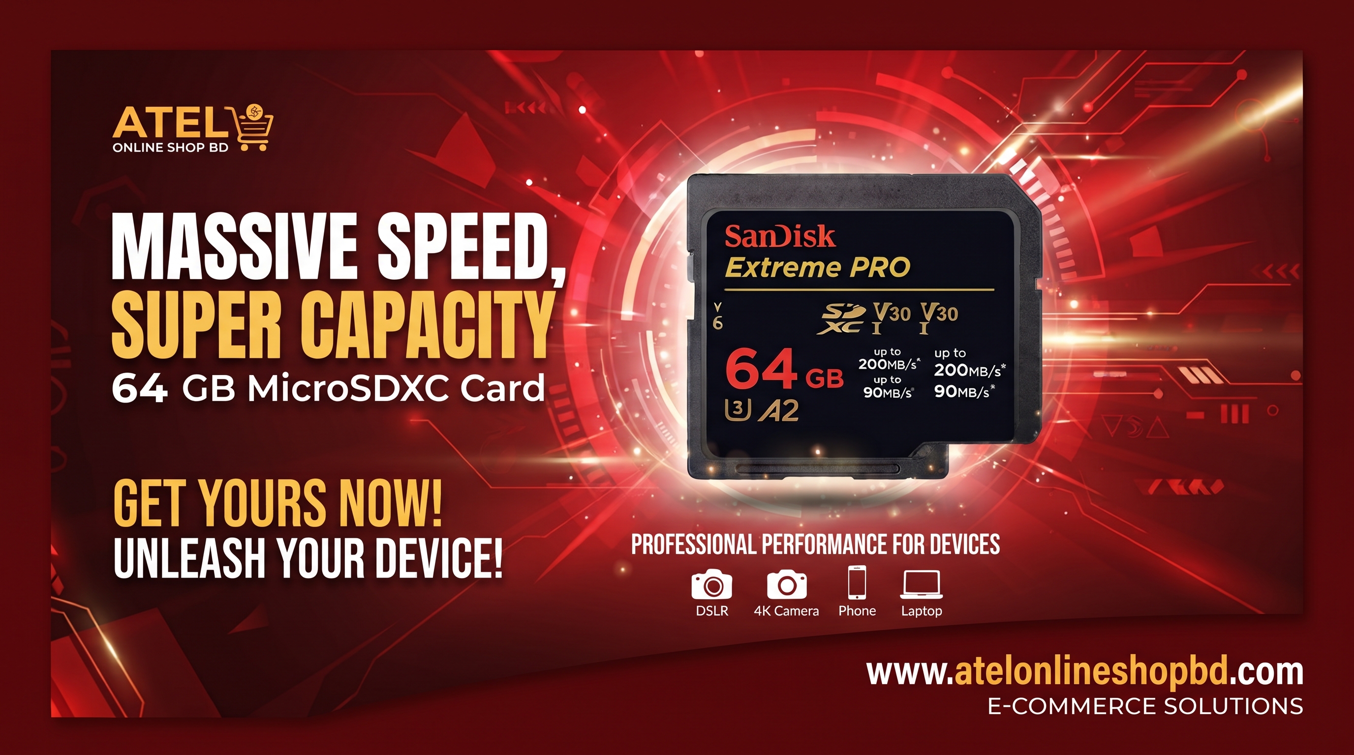 SanDisk 64GB মেমোরি