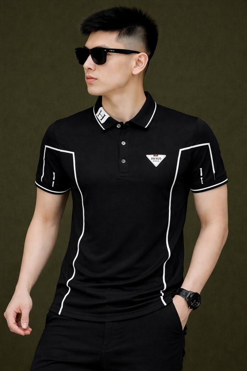 premium cotton polo t shirt