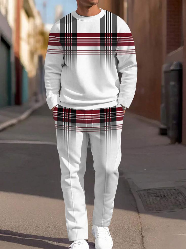 Full sleeve t shirt and trouser set