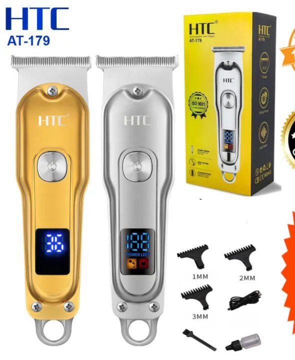 HTC at 179 adjustable LCD professional hair trimmer/clipper