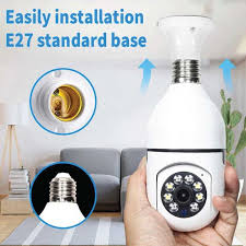 panaroma E27 bulb camera