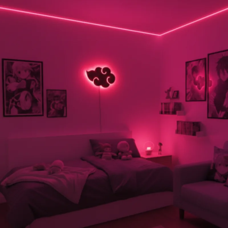 🔥 Akatsuki RGB Lights | Ultimate Ninja Vibe 💡