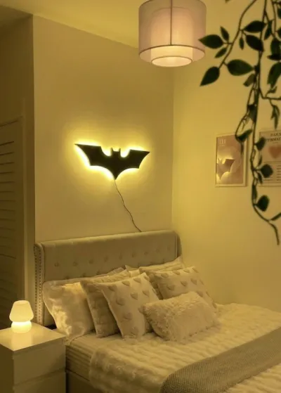 🌟 Batman LED Wall Light | Perfect for Fans & Collectors ⚡_img_3