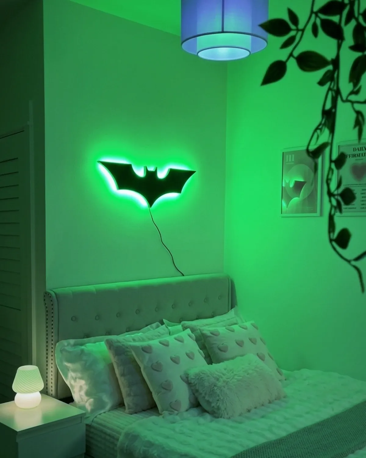 🌟 Batman LED Wall Light | Perfect for Fans & Collectors ⚡