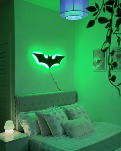 🌟 Batman LED Wall Light | Perfect for Fans & Collectors ⚡_img_0