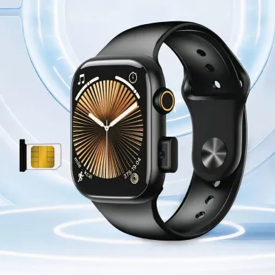 BW11 Smartwatch 4G Direct Sim Calling, Pop Up Camera, Bluetooth Calling, HD Display Smart watch Full Touch Screen and Wireless charging Smartwatch_img_1