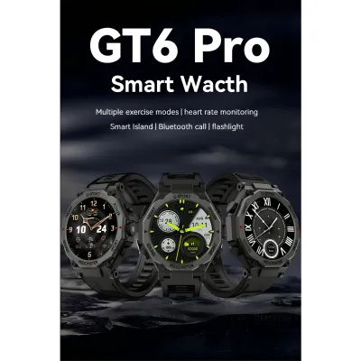 GT6 Pro Round Screen Touch  Smart Watch_img_0