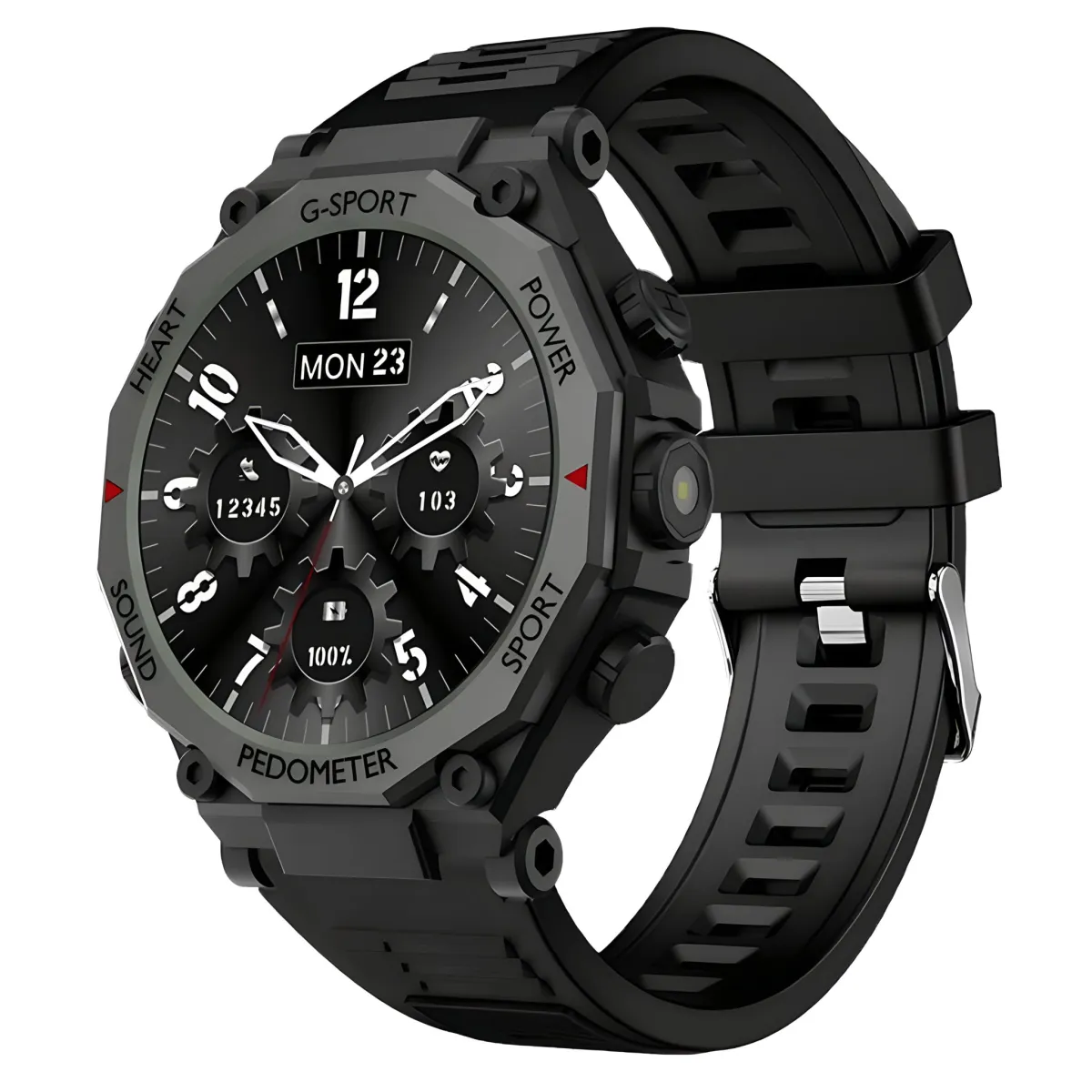 GT6 Pro Round Screen Touch  Smart Watch