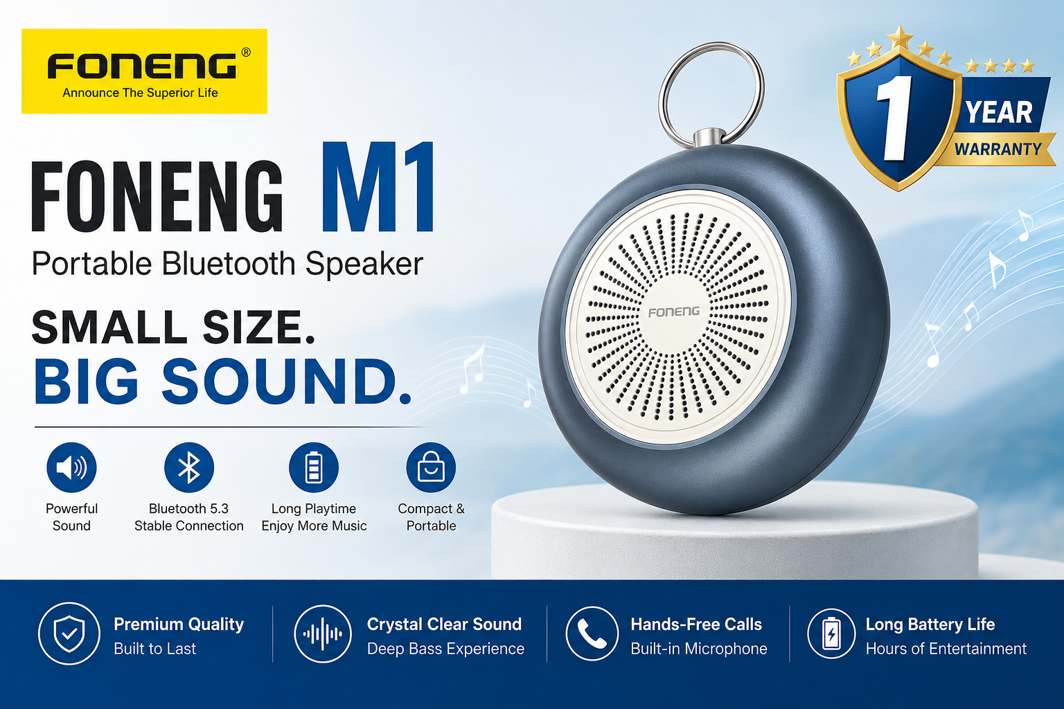 FONENG M1 Portable Bluetooth Speaker_img_1