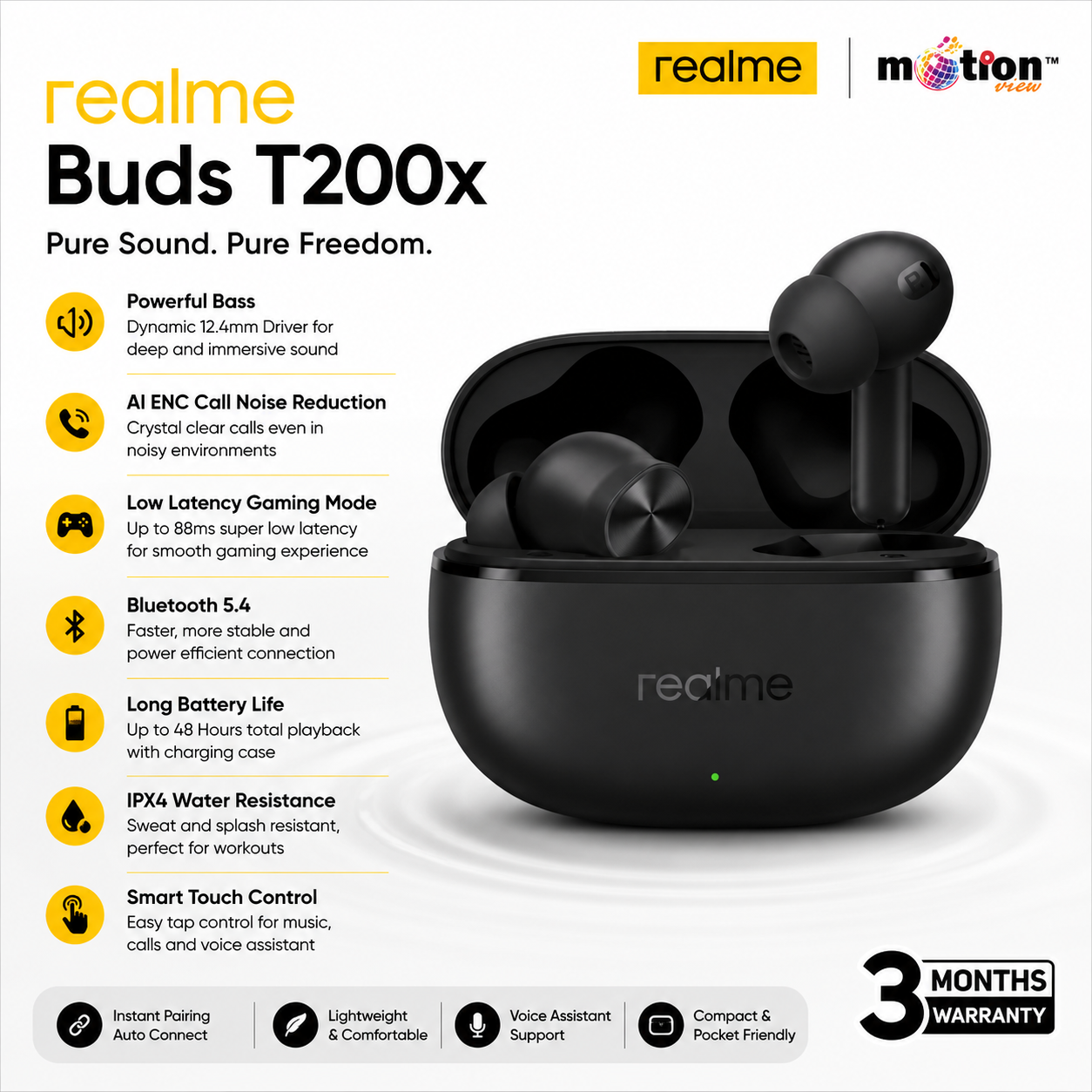 Realme Buds T200x True Wireless Earbuds official_img_0