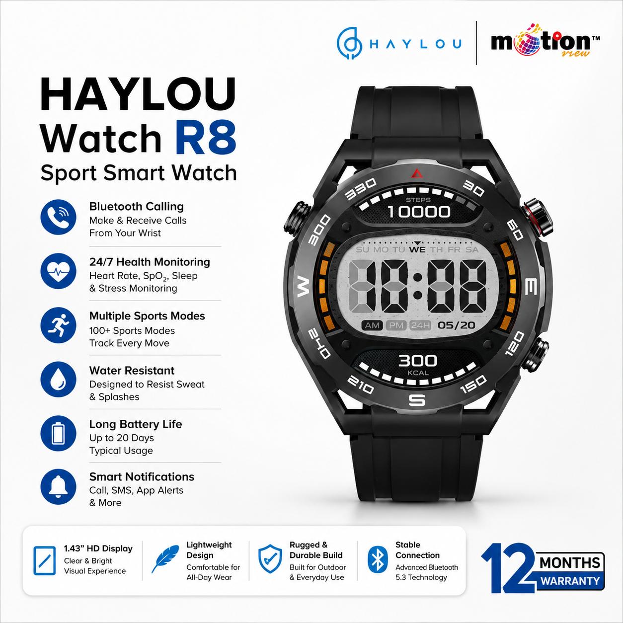 HAYLOU Watch R8 Sport Smart Watch_img_0