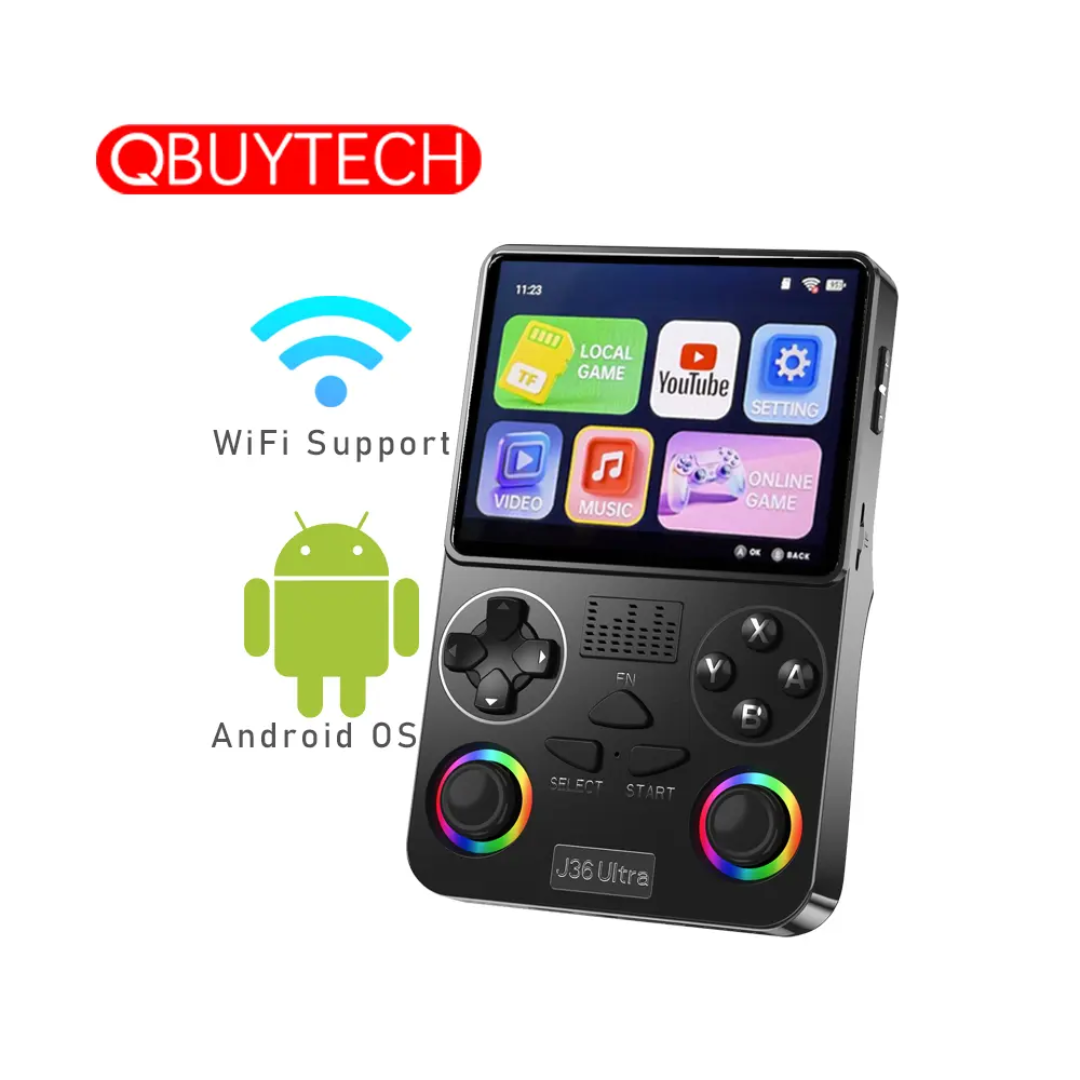 🚀 J36 Ultra WiFi Gaming Console | 20,000+ Built-in Games with Wi-Fi & YouTube Support_img_1