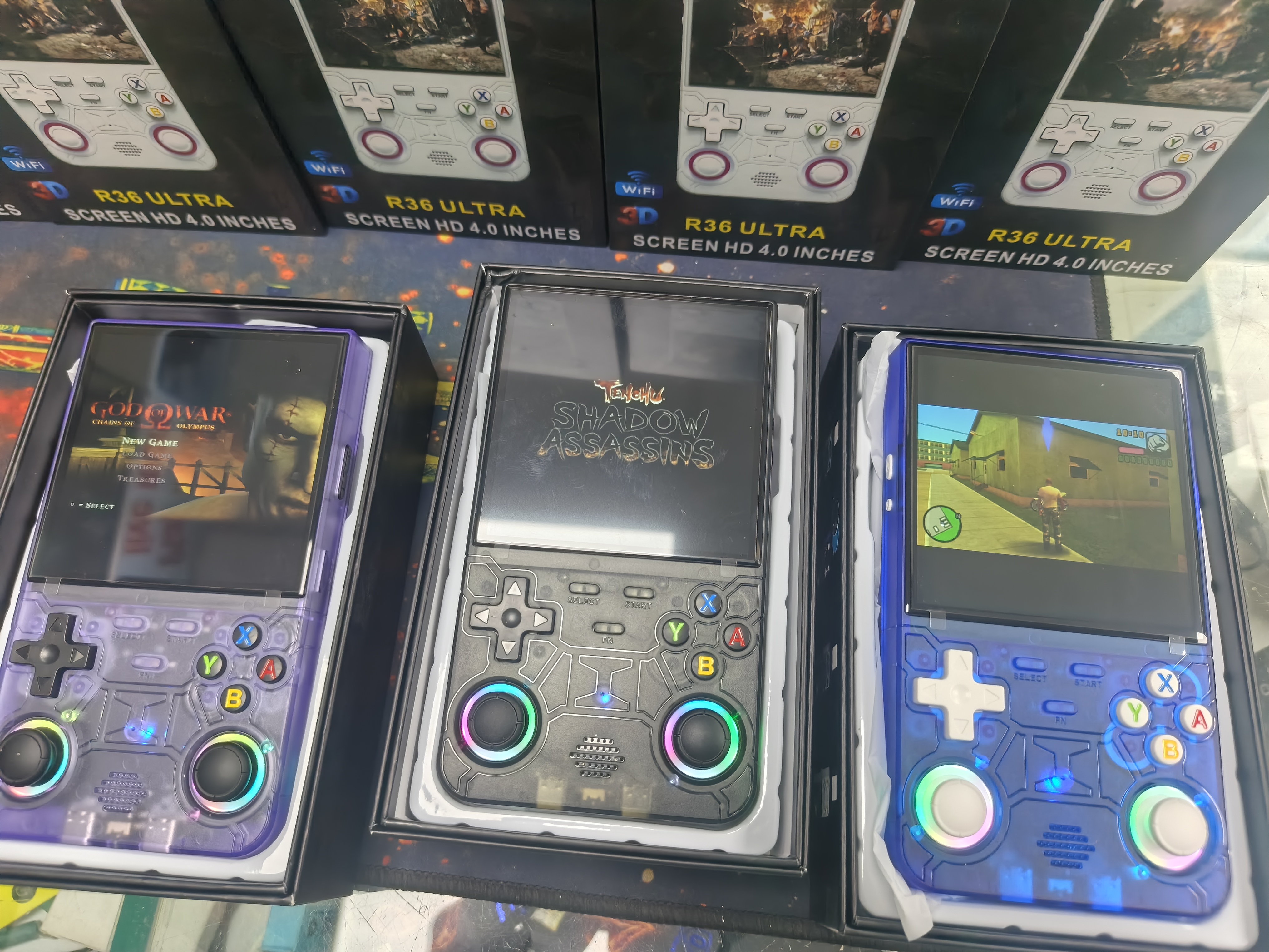 🎮 R36 Ultra Handheld Gaming Console 64GB | 15K+ Games Loaded | WiFi Supported_img_7