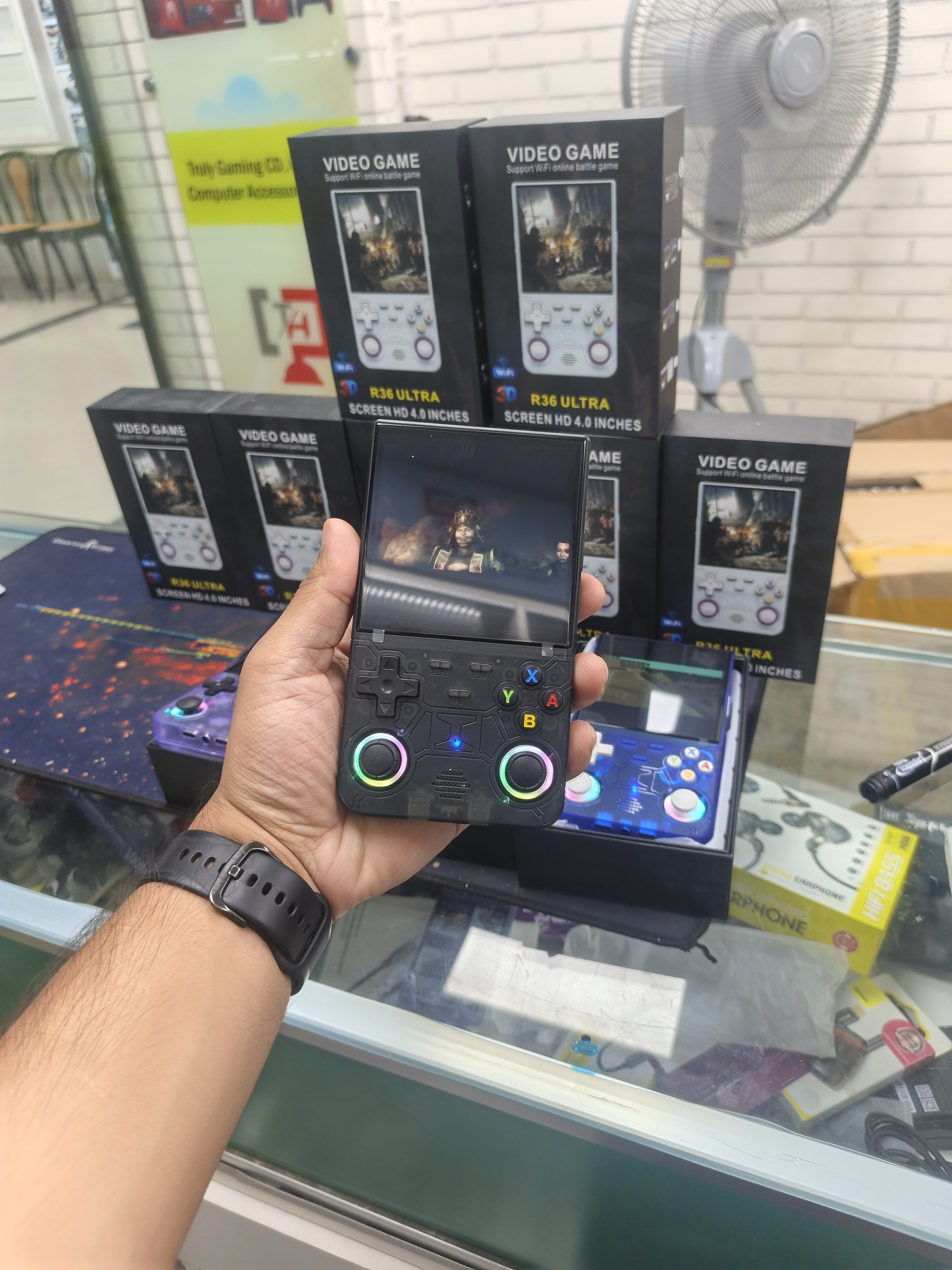 🎮 R36 Ultra Handheld Gaming Console 64GB | 15K+ Games Loaded | WiFi Supported_img_1