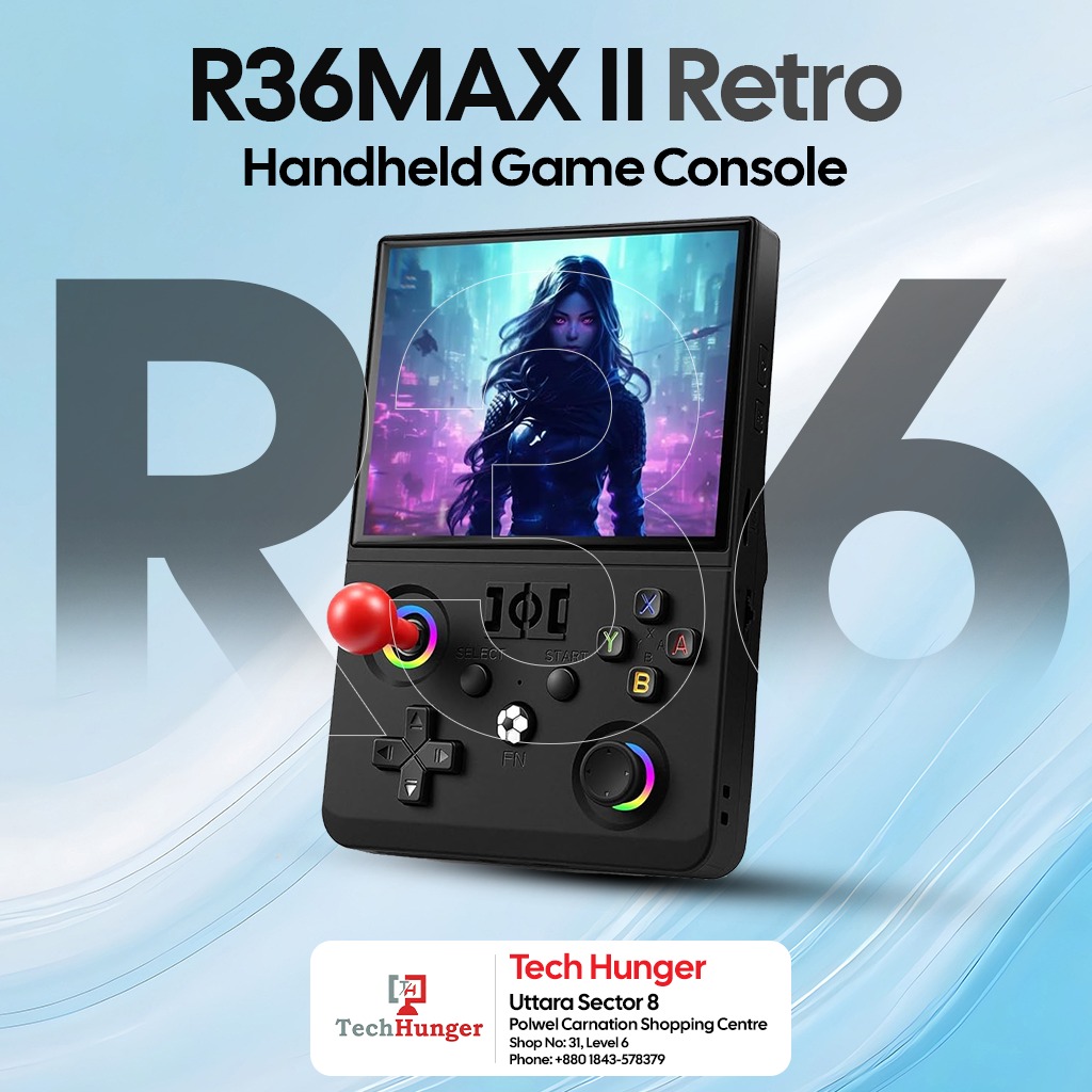 R36MAX II Retro Handheld Game Console | 64GB Gaming_img_0