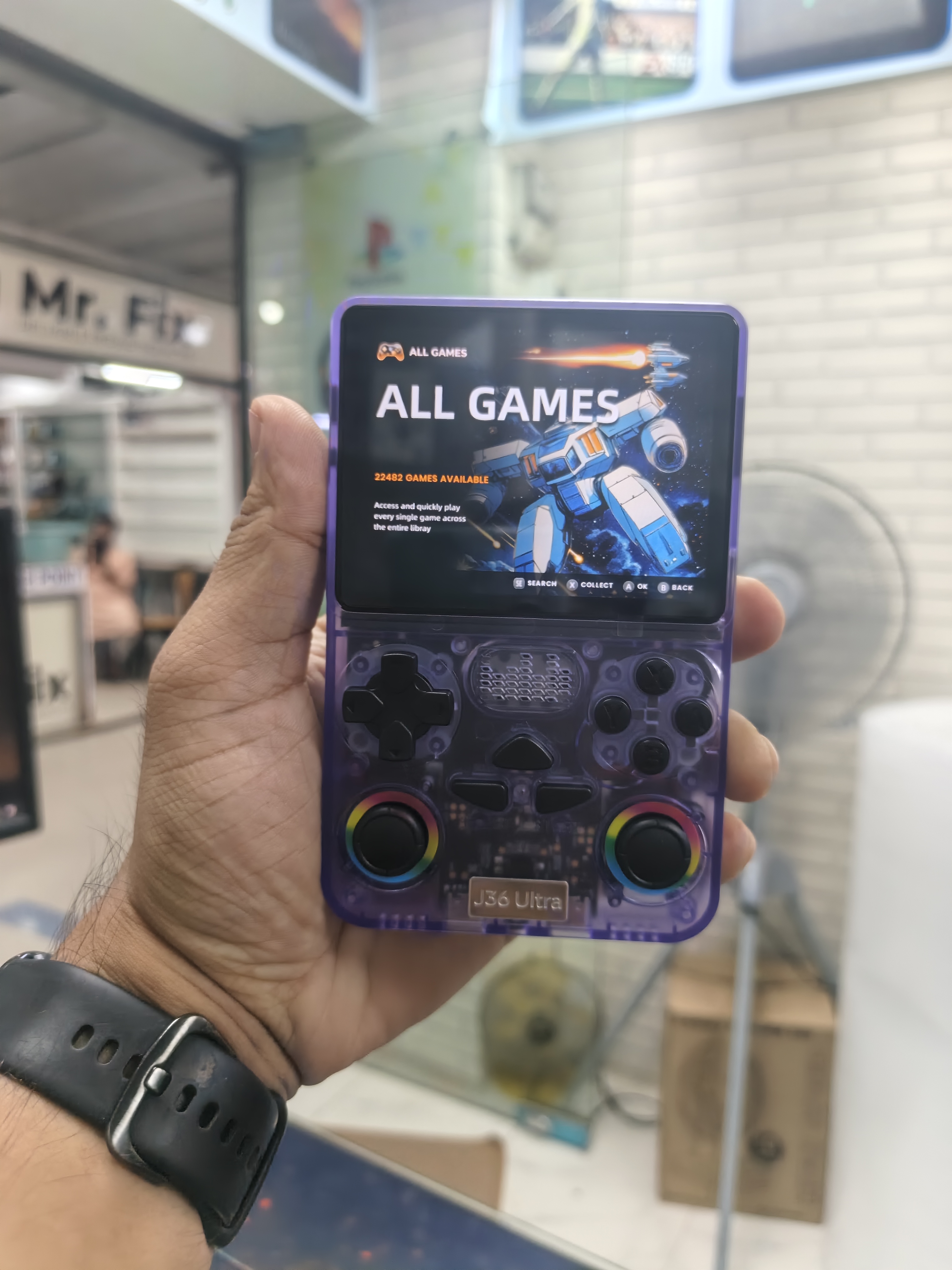 🚀 J36 Ultra WiFi Gaming Console | 20,000+ Built-in Games with Wi-Fi & YouTube Support_img_3