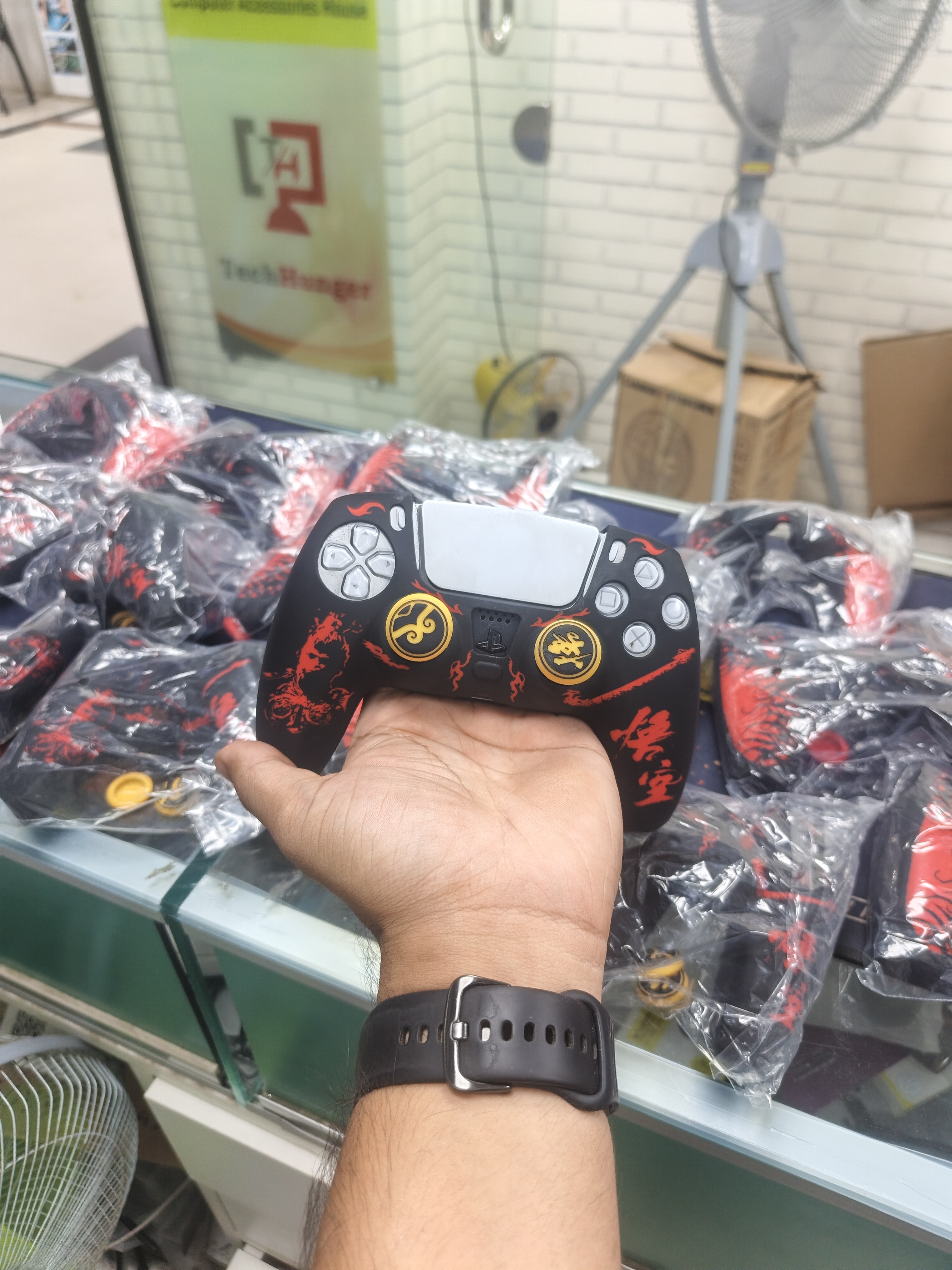 Wukong Edition PS5 Controller Silicone Cover + Thumb Grips_img_1