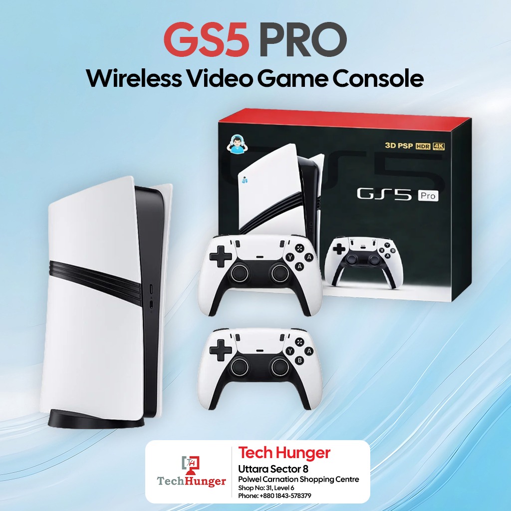 GS5 Pro 64GB Wireless Retro Game Console | 4K HD Gaming System_img_0