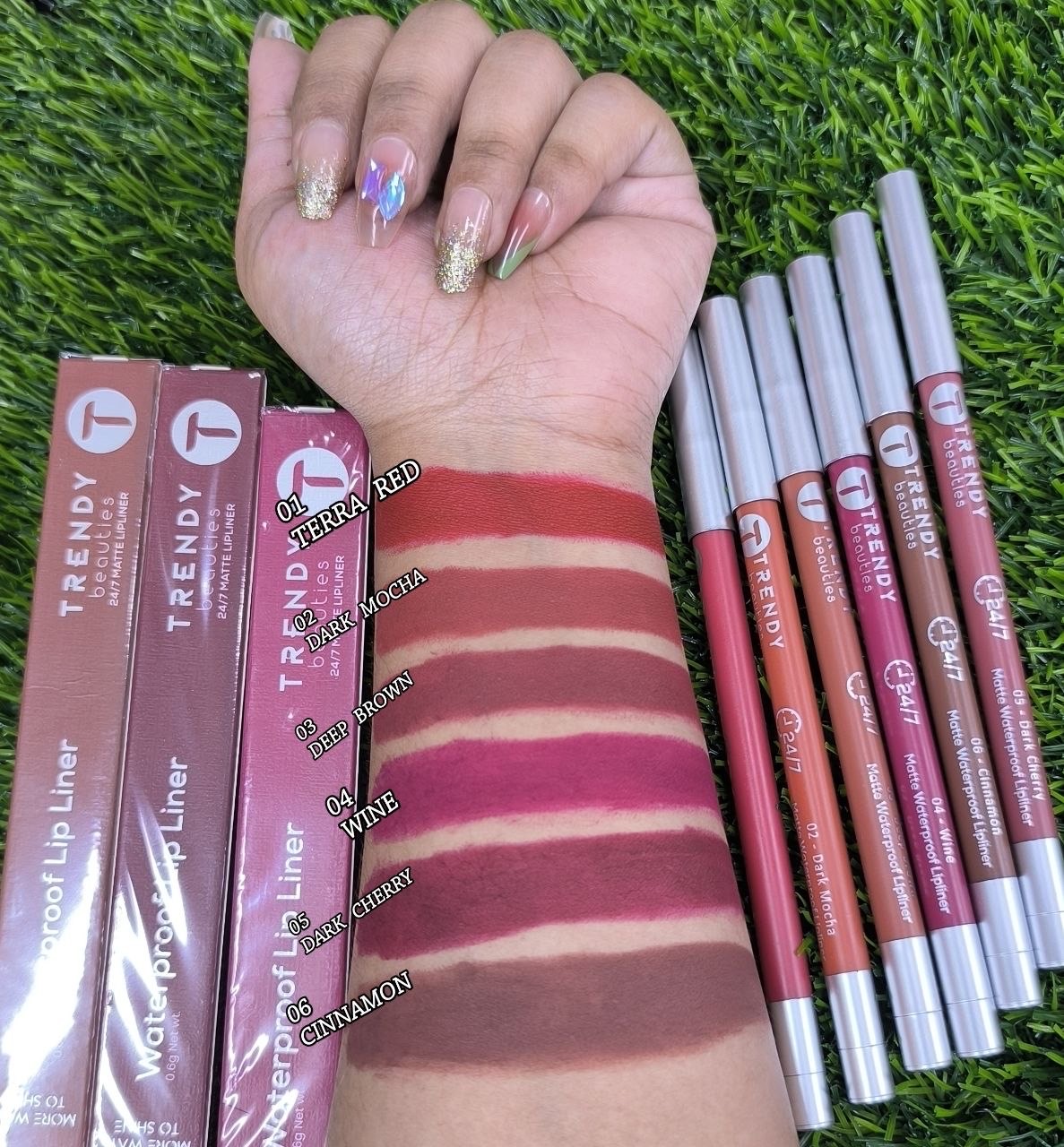 Trendy Beauties Waterproof Lipliner