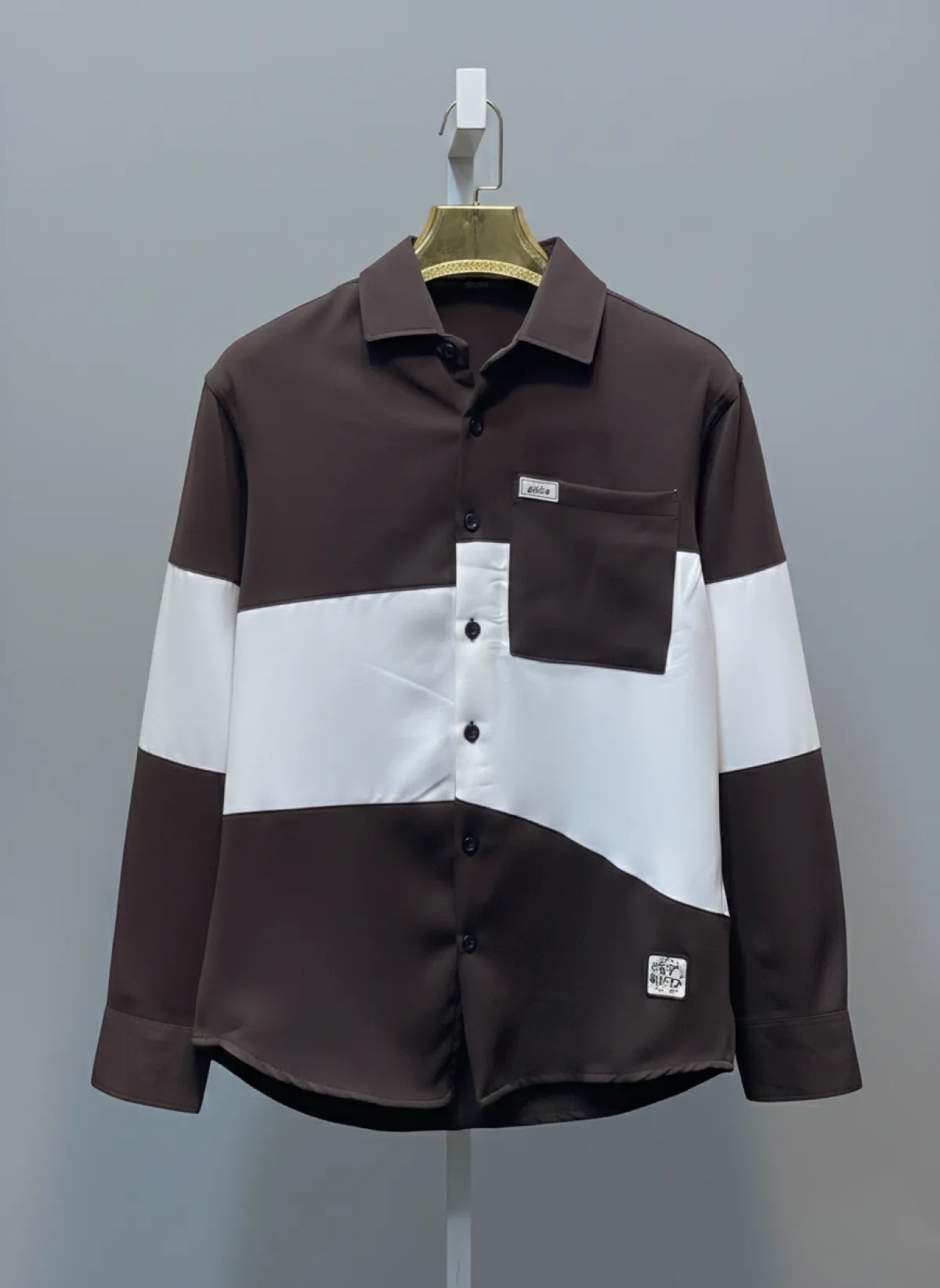 Premium Full Sleeve Shirt Coffee