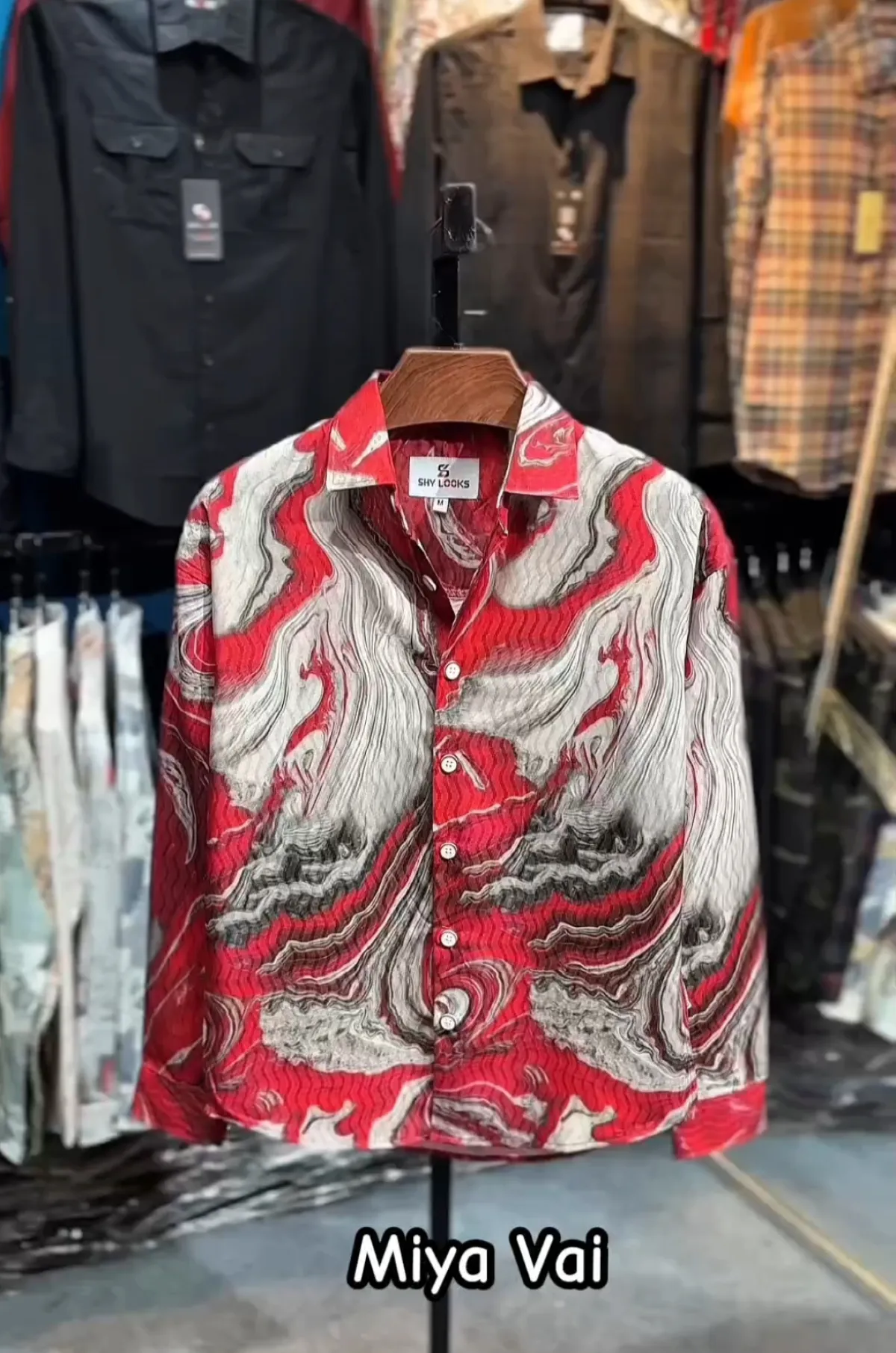 Luxury Marvel Print Full Sleeve Shirt.